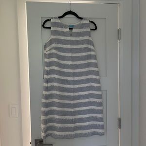 J. McLaughlin linen A-line summer dress